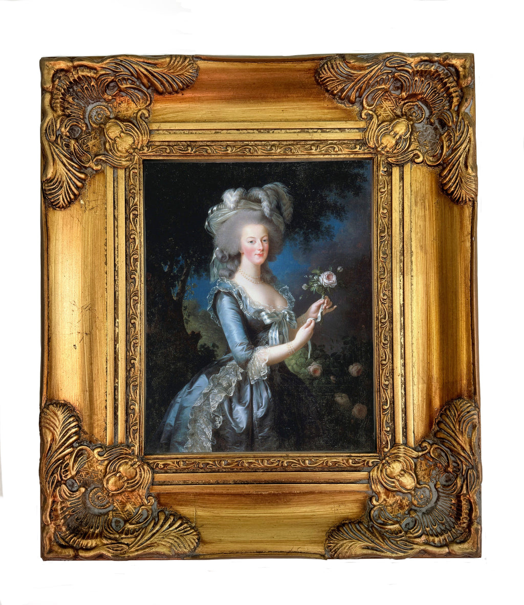 Marie Antoinette Giclee Reproduction – Gold Ornate Frame
