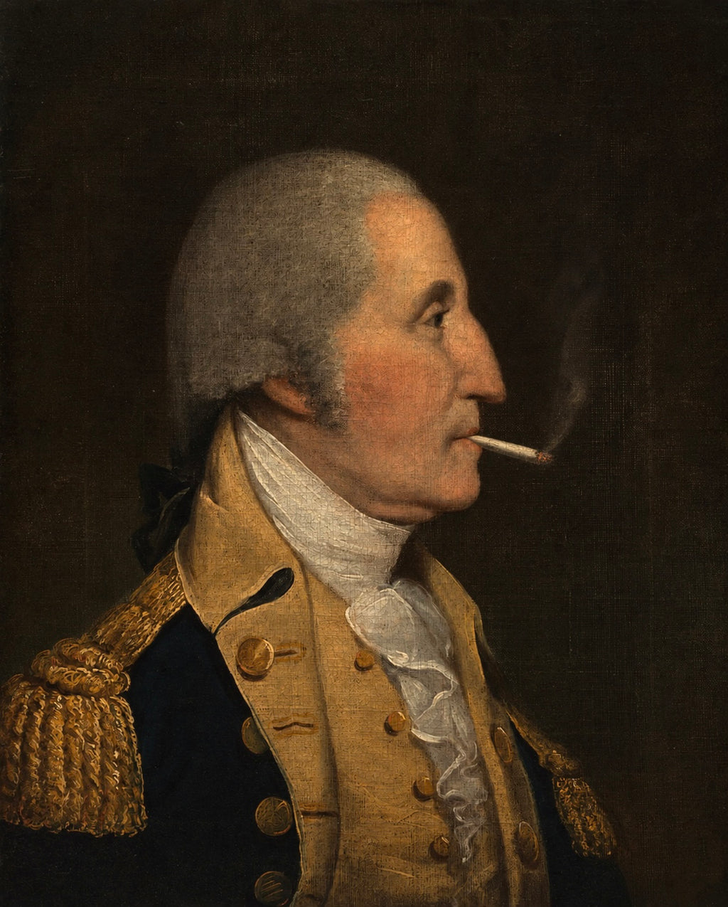 George Washington Novelty Art Framed