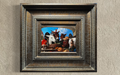 The Gathering — Animals at the Feast, Framed Giclee Print
