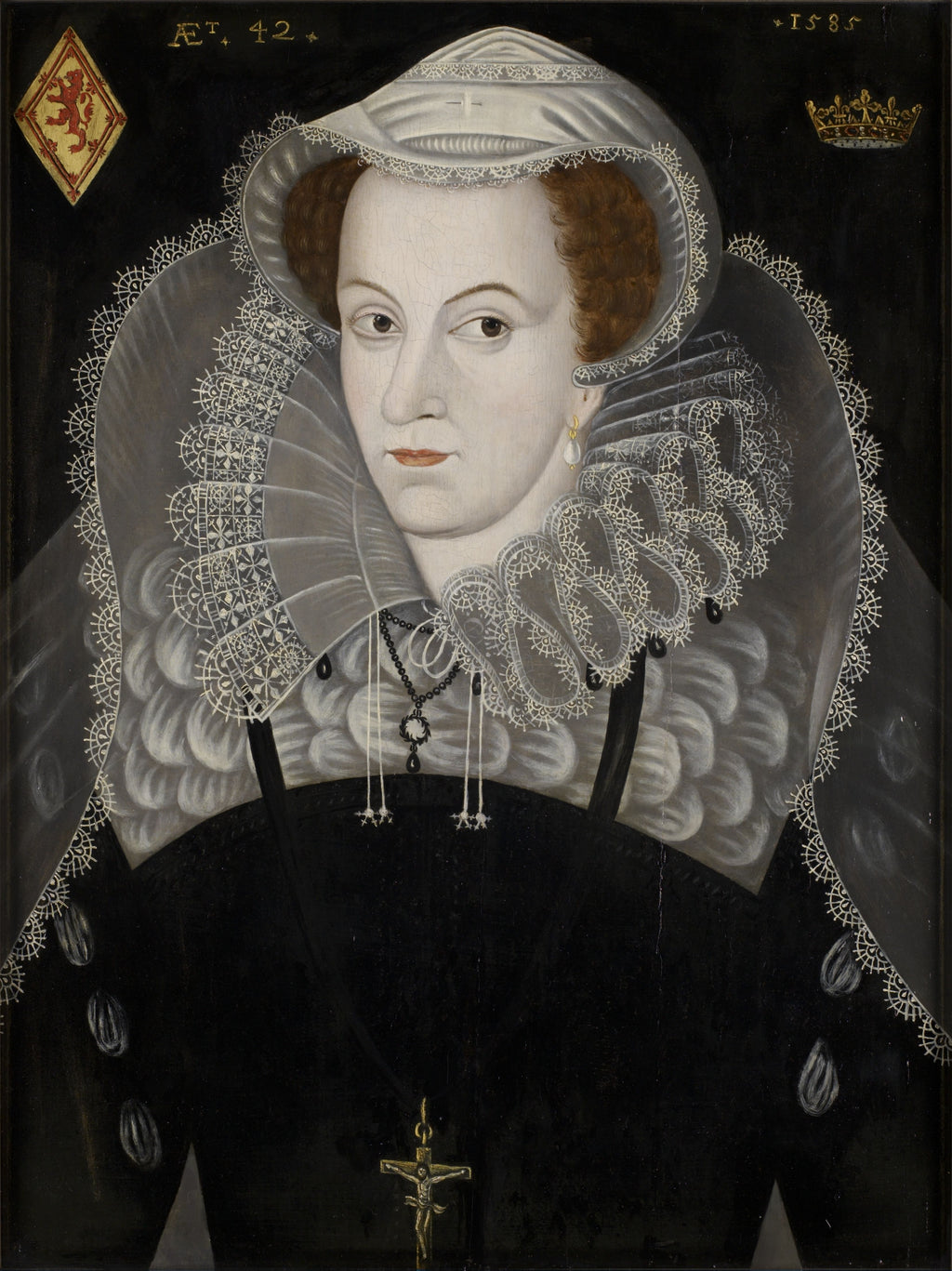Vintage Portrait Queen of Scotland