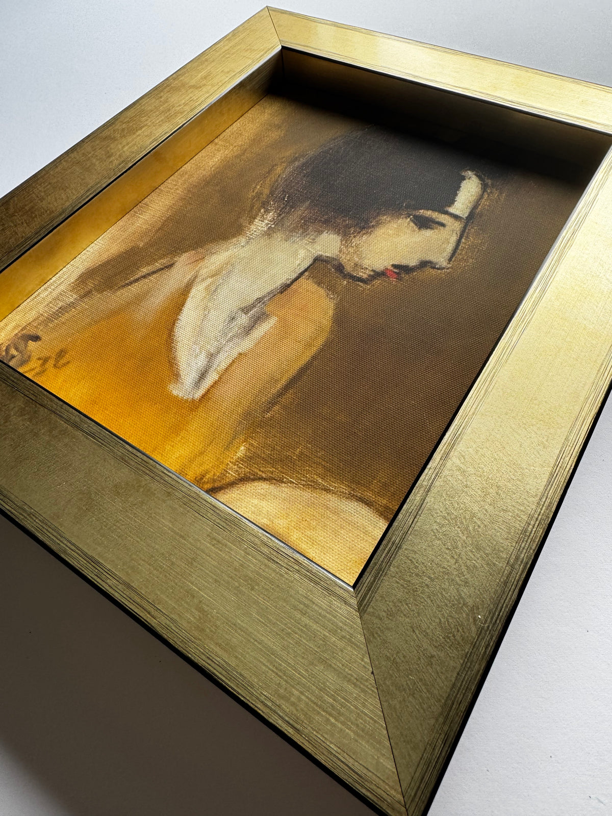 Profile of a Woman Abstract