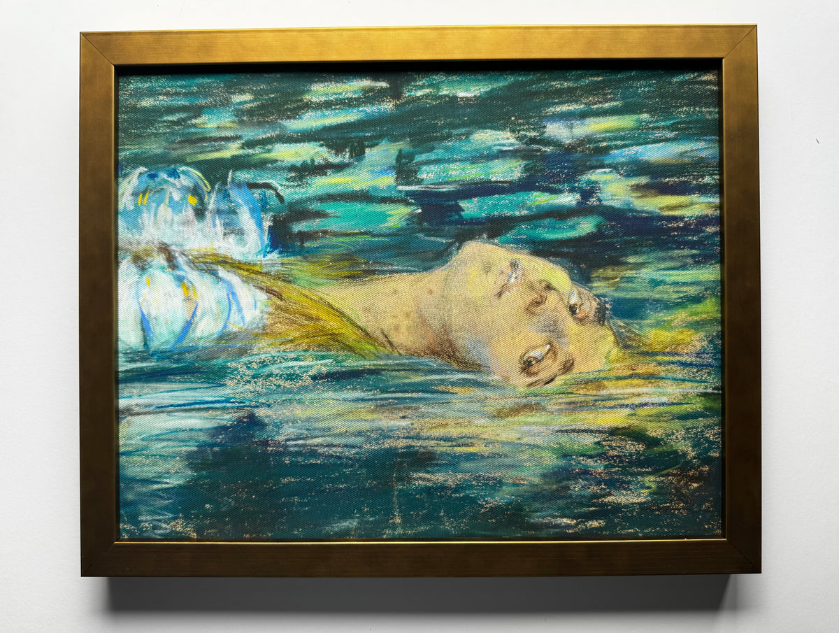 Framed Canvas Giclee Ophelia