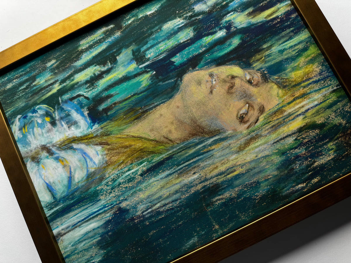 Framed Canvas Giclee Ophelia
