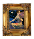 Deco Art in Gold Ornate Frame