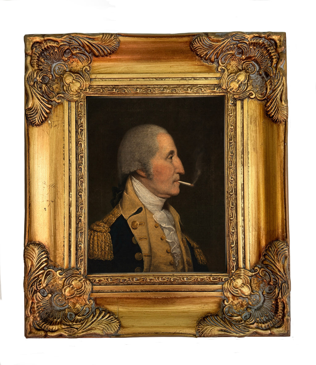 George Washington Novelty Art Framed